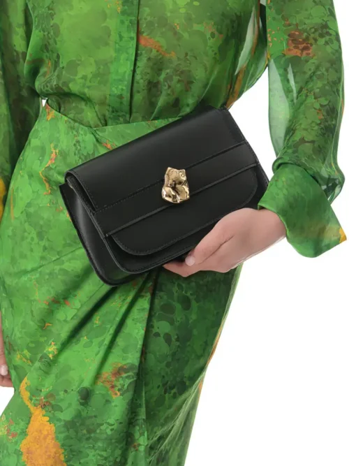 Black Leather Bag