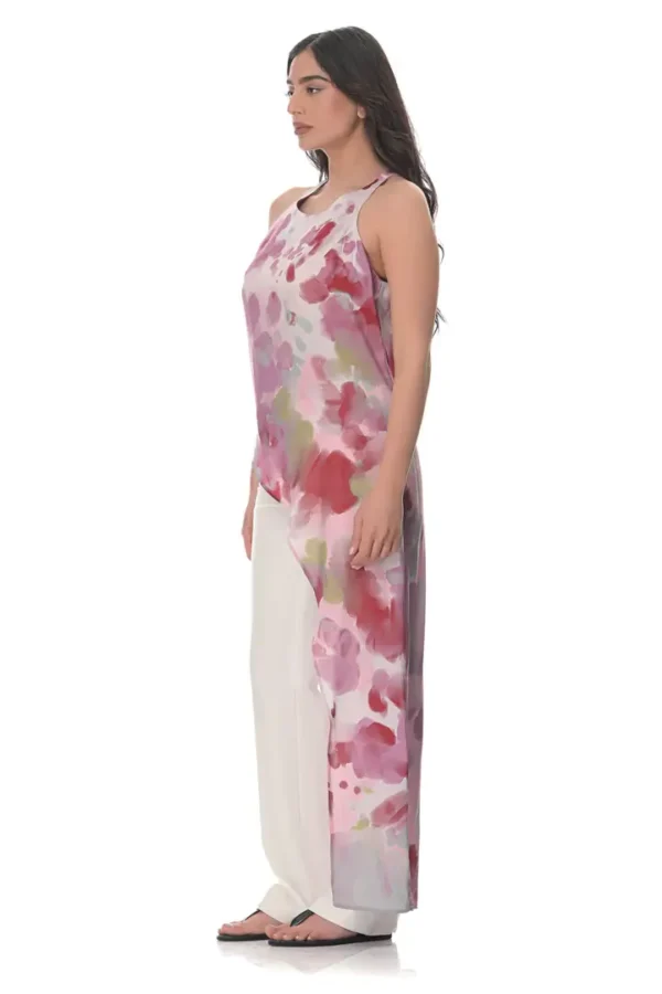 Blouse in Mosaic Print - Image 3