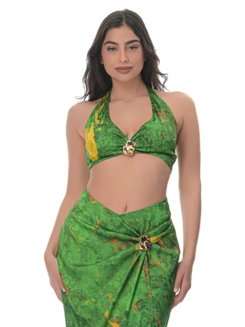 Crop Top Conichalcite Print