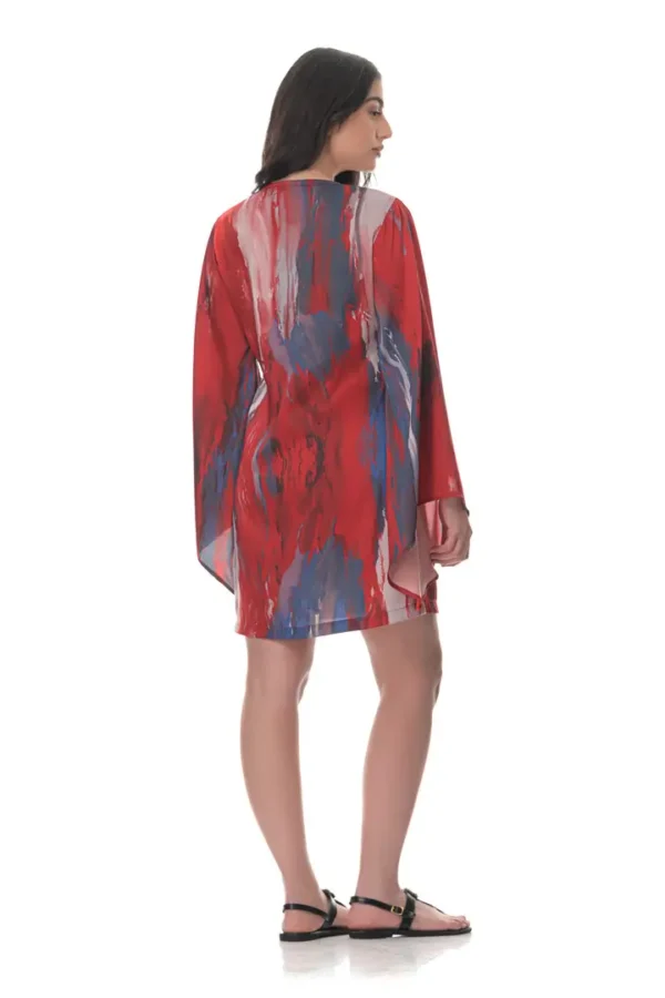 Mini Dress in Volcano Print - Image 2