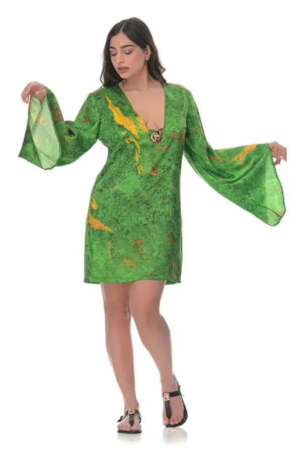 Mini Dress in Conichalcite Print - Image 2
