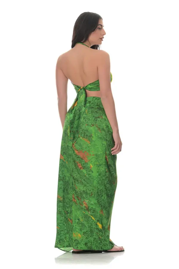 Maxi Skirt in Conichalcite Print - Image 3